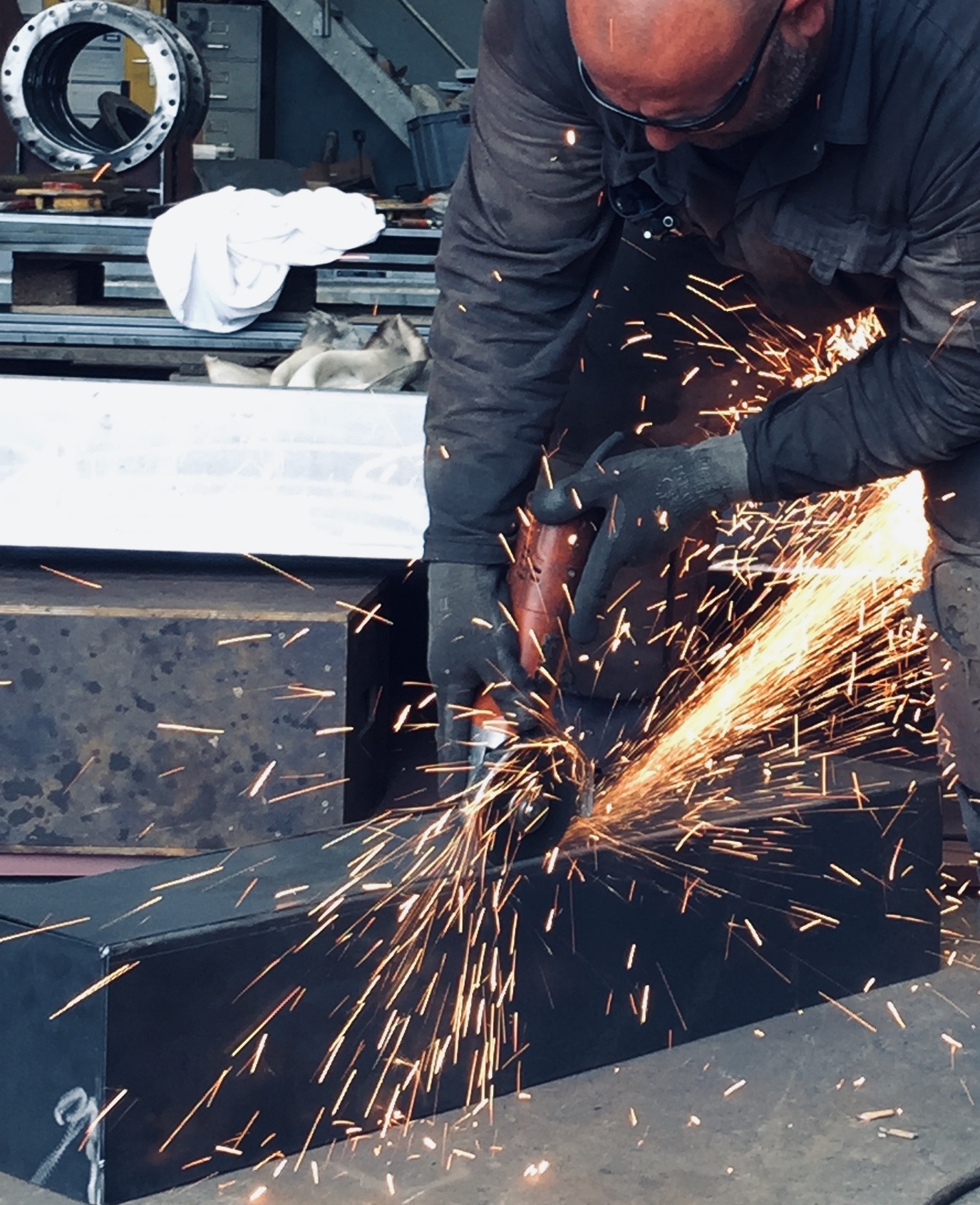 ijzerwerker scheepsbouw