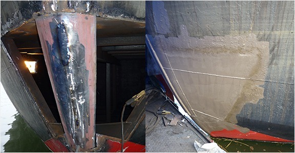 scheepswerf-matena-papendrecht-scheepsreparatie-Vervangen-reparatie-Stevenplaat scheepswerf-matena-papendrecht-scheepsreparatie-Vervangen-reparatie-Stevenplaat